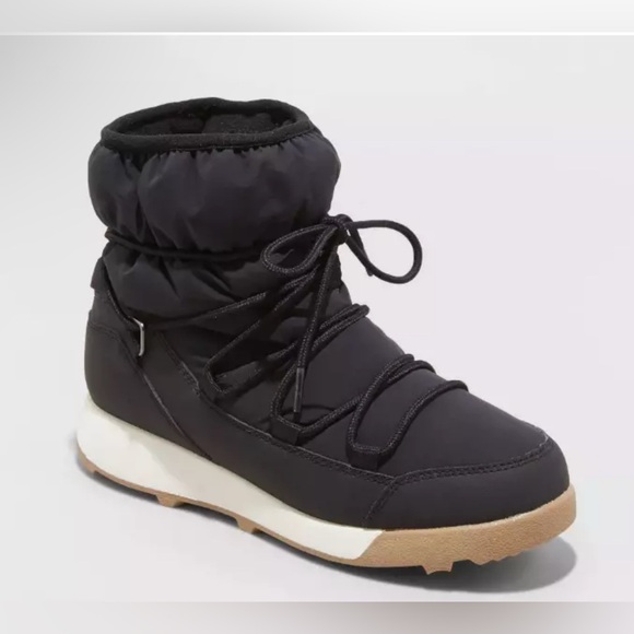 All in Motion Cara "Warmest" Winter Boots Water Resistant Black Size 8 NWT - Picture 1 of 8
